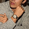 Thumbnail Image 5 of Men's Bulova Classic Prestige Two-Tone IP Chronograph Watch with White Dial (Model: 98B450)