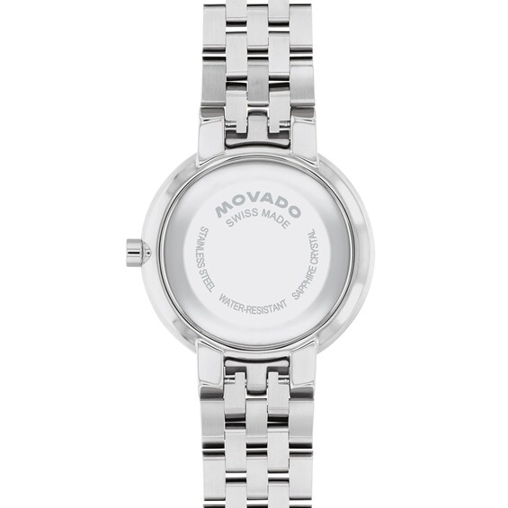 Ladies' Movado MuseumÂ® Classic Watch with Textured White Dial (Model: 607974)