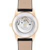 Thumbnail Image 3 of Men's Movado Museum® Classic Rose-Tone PVD Black Leather Strap Automatic Watch with Black Dial (Model: 608026)