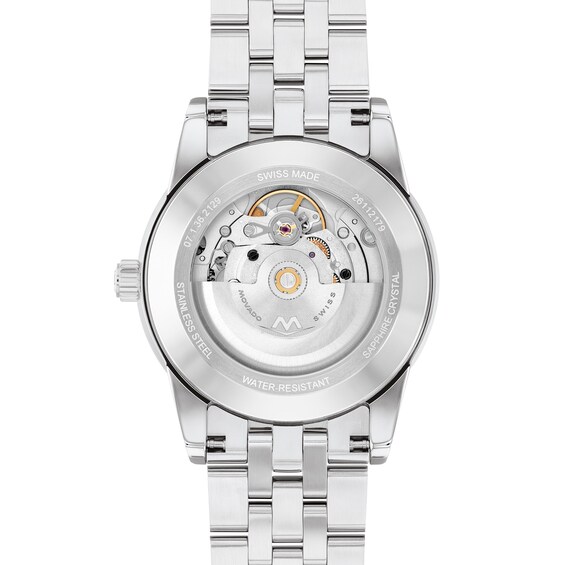 Men's Movado MuseumÂ® Classic Automatic Watch with Black Dial (Model: 608030)