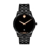 Thumbnail Image 1 of Men's Movado Museum® Classic Black PVD Automatic Watch with Black Dial (Model: 608034)