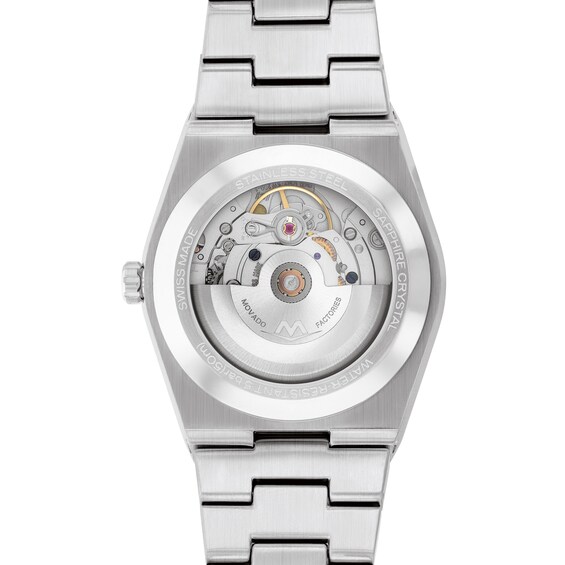 Men's Movado BoldÂ® Quest Automatic Watch with Textured Blue Dial (Model: 3600940)