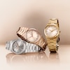 Thumbnail Image 4 of Ladies' Movado Bold® Quest Mini Rose-Tone IP Watch with Champagne Sunray Dial (Model: 3601293)