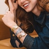 Thumbnail Image 6 of Ladies' Movado Bold® Quest Mini Gold-Tone IP Watch with Champagne Sunray Dial (Model: 3601294)