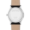 Thumbnail Image 3 of Men's Movado Museum® Classic Two-Tone PVD Black Leather Strap Watch with Textured Grey Dial (Model: 607999)