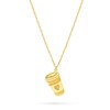 Thumbnail Image 1 of Tilted Coffee Cup Pendant in 14K Gold
