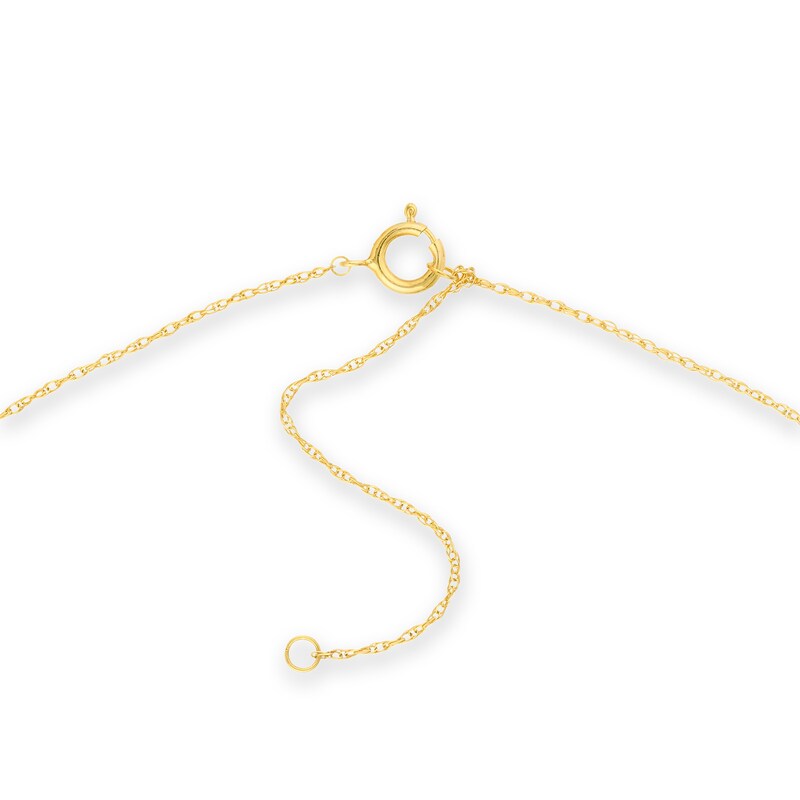 Main Image 3 of Tilted Coffee Cup Pendant in 14K Gold