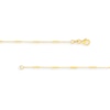 Thumbnail Image 3 of Bar Station Bracelet in 14K Gold - 7.25&quot;