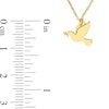 Thumbnail Image 4 of Peace Dove Pendant in 14K Gold