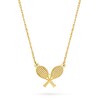Thumbnail Image 1 of Tennis Racquet Necklace in 14K Gold