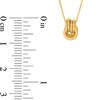 Thumbnail Image 4 of Interlocking Rings Pendant in 14K Gold
