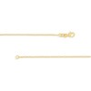 Thumbnail Image 2 of 1.3mm Paper Clip Chain Necklace in Solid 14K Gold - 16"