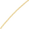 Thumbnail Image 3 of 1.3mm Paper Clip Chain Necklace in Solid 14K Gold - 16"
