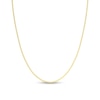 Thumbnail Image 1 of 2.2mm Flat Mariner Chain Necklace in Solid 14K Gold - 16"