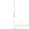 Thumbnail Image 4 of 1.3mm Paper Clip Chain Necklace in Solid 14K White Gold - 16"