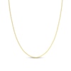 Thumbnail Image 1 of 2.2mm Flat Mariner Chain Necklace in Solid 14K Gold - 18"