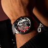 Thumbnail Image 5 of Men’s Citizen Eco-Drive® Star Wars™ Death Star™ Shadow Black IP Rubber Strap Watch (Model: AW1606-06W)