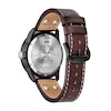 Thumbnail Image 3 of Men’s Citizen Eco-Drive® Star Wars™ Classic Ships Black IP Brown Leather Strap Watch (Model: AW1738-05W)