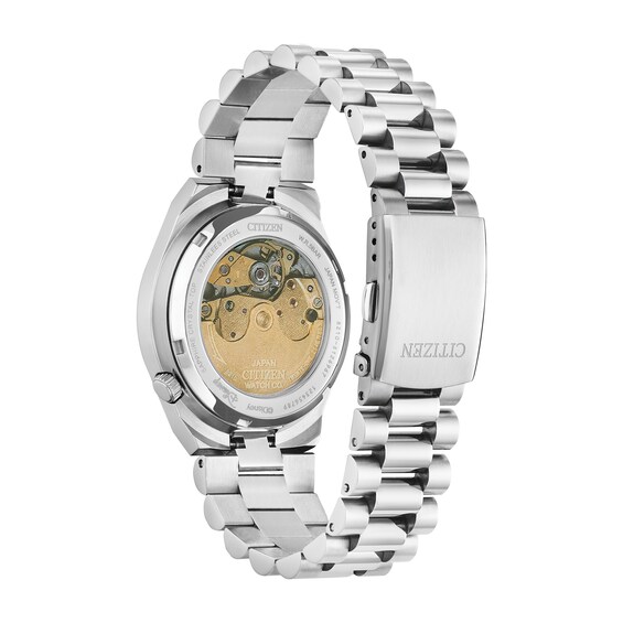 Citizen Disney Bouncing Mickey Mouse Tsuyosa Automatic Watch with Blue Dial (Model: Nj0156-50L)