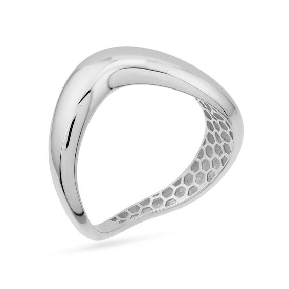 Wave Ring in Solid 14K Gold