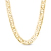 Thumbnail Image 1 of 8.0mm Mariner Chain Necklace in Hollow 10K Gold - 24"