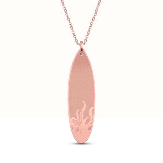 Engravable Surfboard Pendant (1 Line)