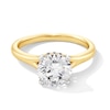Thumbnail Image 1 of 2 CT. T.W. Certified Lab-Grown Diamond Solitaire Split Shank Engagement Ring in 14K Gold (F/VS2)