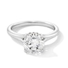 Thumbnail Image 1 of 2 CT. T.W. Certified Lab-Grown Diamond Solitaire Split Shank Engagement Ring in 14K White Gold (F/VS2)