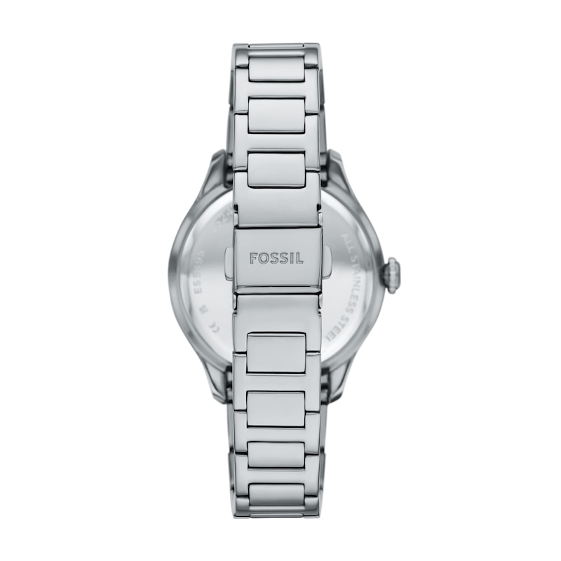 Main Image 2 of Ladies' Fossil Gilmore Watch with Silver-Tone and White Dial (Model: ES5393)