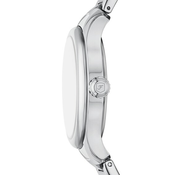 Ladies' Fossil Gilmore Watch with Silver-Tone and White Dial (Model: Es5393)