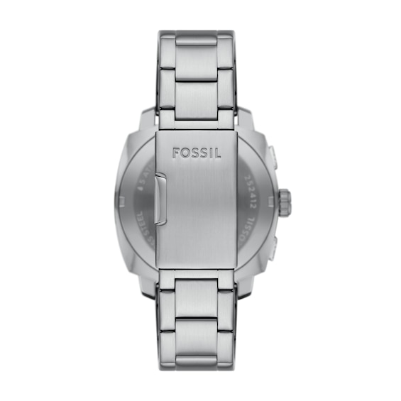 Menâs Fossil Machine Chronograph Watch with Textured Black Dial (Model: Fs6095)