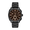 Thumbnail Image 1 of Men’s Fossil Machine Black IP Chronograph Watch with Textured Black Dial (Model: FS6097)