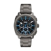 Thumbnail Image 1 of Men’s Fossil Machine Grey IP Chronograph Watch with Textured Black Dial (Model: FS6098)