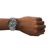 Thumbnail Image 5 of Men's Fossil Everett Grey IP Chronograph Watch with Textured Grey Dial (Model: FS6107)