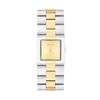 Thumbnail Image 1 of Ladies' Calvin Klein Meridian Two-Tone IP Watch with Square Gold-Tone Dial (Model: 25100115)