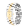 Thumbnail Image 2 of Ladies' Calvin Klein Meridian Two-Tone IP Watch with Square Gold-Tone Dial (Model: 25100115)