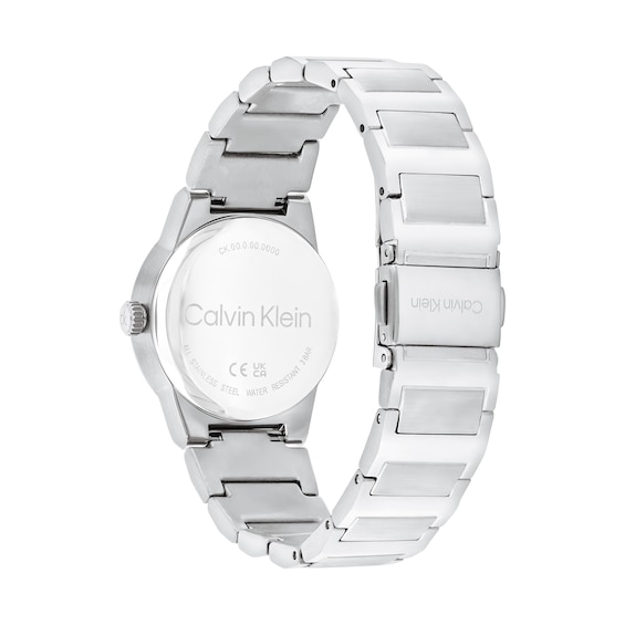 Ladies' Calvin Klein Linear Elegance Watch with Silver-Tone Dial (Model: 25100076)