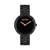 Thumbnail Image 1 of Ladies' Calvin Klein Pure Black Ceramic Watch with Black Dial (Model: 25100075)