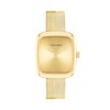 Thumbnail Image 1 of Ladies' Calvin Klein Adore Gold-Tone IP Watch with Rectangular Gold-Tone Dial (Model: 25100099)