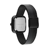 Thumbnail Image 3 of Ladies' Calvin Klein Adore Black IP Watch with Rectangular Black Dial (Model: 25100100)