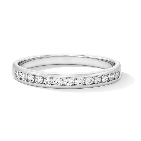 1/4 CT. T.w. Diamond Band in 14K White Gold