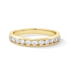 Thumbnail Image 1 of 1/2 CT. T.W. Diamond Channel-Set Eleven Stone Band in 14K Gold