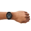 Thumbnail Image 5 of Men’s Fossil Machine Black IP Silicone Strap Chronograph Watch with Textured Black Dial (Model: FS6099)