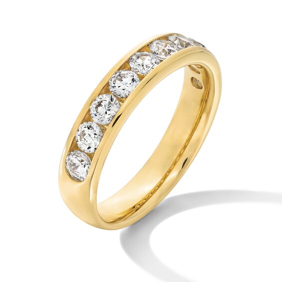 1-1/2 CT. T.w. Certified Lab-Grown Diamond Channel Ten Stone Band in 10K Gold (F/Vs2)