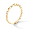 Thumbnail Image 2 of 1/6 CT. T.W. Diamond Duo Station Stackable Band in 10K Gold
