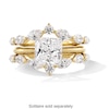 Thumbnail Image 3 of 1-1/3 CT. T.W. Marquise and Round Certified Lab-Grown Diamond Contour Solitaire Enhancer in 14K Gold (F/VS2)