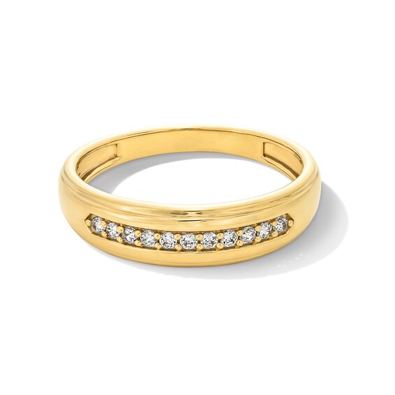 1 CT. T.w. Marquise-Cut Certified Lab-Grown Diamond Frame Wedding Ensemble in 10K Gold (F/Si2) - Size 7 and 10
