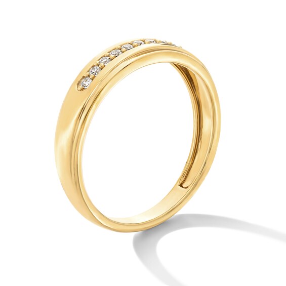 1 CT. T.w. Marquise-Cut Certified Lab-Grown Diamond Frame Wedding Ensemble in 10K Gold (F/Si2) - Size 7 and 10