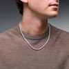 Thumbnail Image 2 of 15 CT. T.W. Certified Lab-Grown Diamond Tennis Necklace in 10K White Gold (F/VS2) - 20"