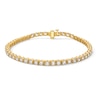 Thumbnail Image 1 of 7 CT. T.W. Certified Lab-Grown Diamond Tennis Bracelet in 10K Gold (F/VS2) - 8.5"